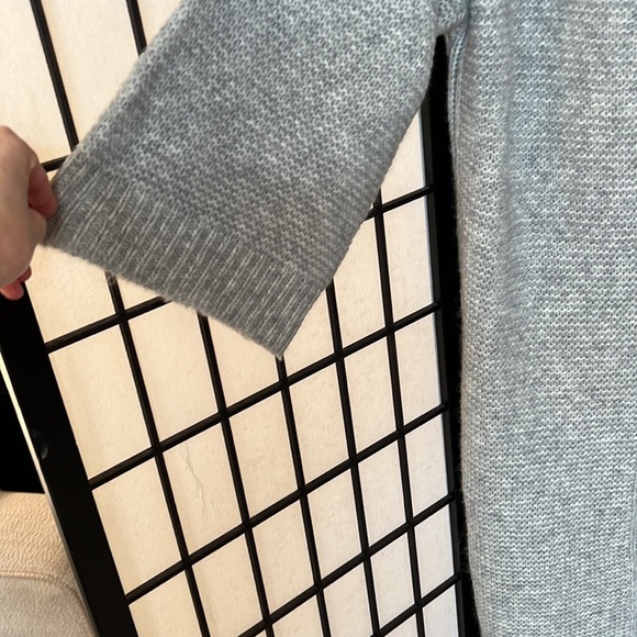 J. Crew Relaxed Tie Neck Sweater Dress Alpaca Blend - Picture 3 of 9